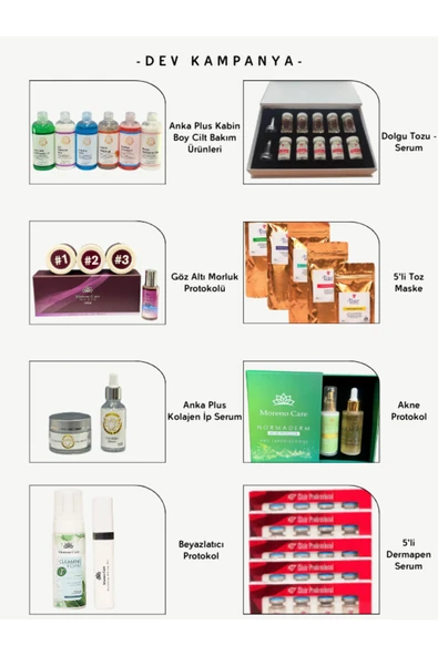 anka plus Dev Cilt Bakım Seti ürün görseli