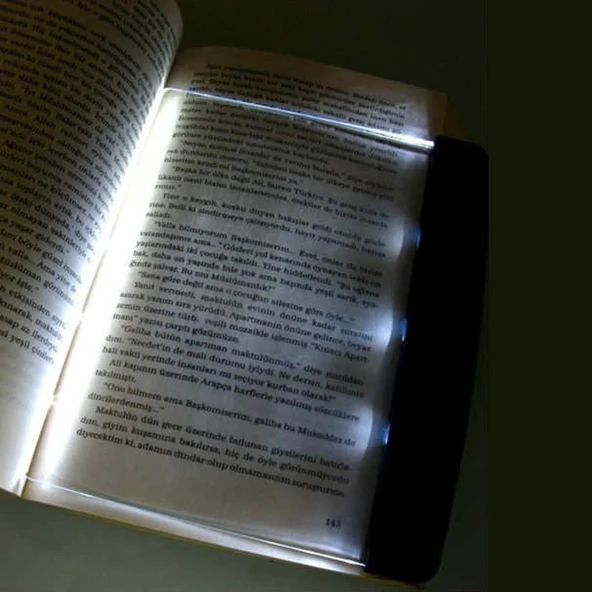 Kitap Arası Okuma Işığı Led Panel Kitap Okuma Lambası (5250) - 3