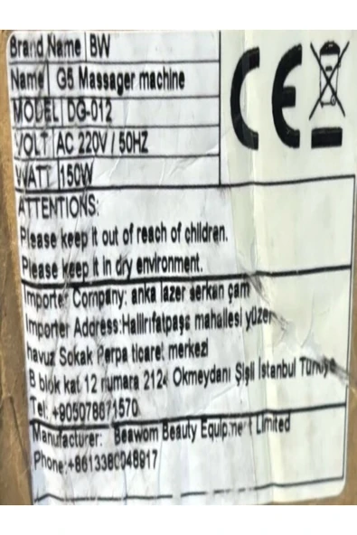 Dizayn g5 masaj cihazı İthal G5 Masaj Cihazı 5 Başlıklı - Resim 5