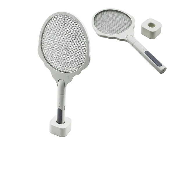 USB TO TYPE-C ŞARJLI SİNEK ÖLDÜRÜCÜ CIZ RAKET AYAK APARATLI - ÇANTALI 8PCS UV LEDLİ (5250)