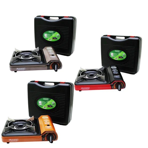 PRO PORTATİF KAMP OCAK PLS.ÇANTALI - GAZ STOP EMN.- RÜZGARLIK (5250)