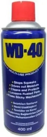 WD-40 Çok Amaçlı Yağlayıcı - Pas Sökücü (400 ml)