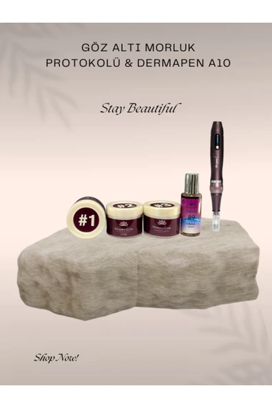 anka lazer Göz Altı Morluk Protokolü & Dermapen A10 Set ürün görseli