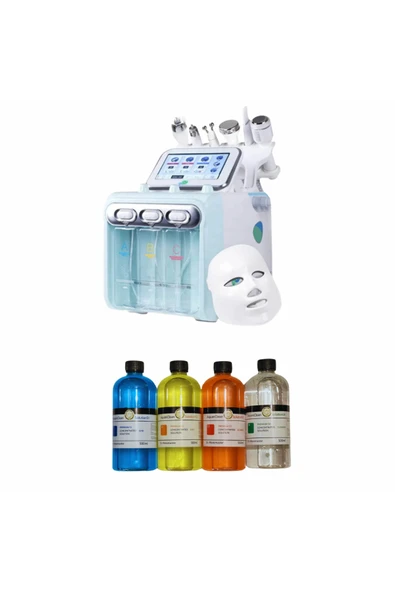 anka lazer Büyük Çelik Motorlu Hydrafacial Ledli ve Dr. MesoMaster Konsantre Formda Hydrafacial Solüsyonları - Resim 2