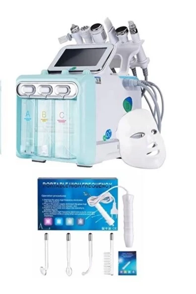 maddex HYDRAFACİAL 8in1 YÜKSEK FREKANSLI VE LED MASKELİ ürün görseli