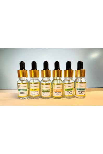 DR MESOMASTER Prenses Bakım Set Cilt Bakım Serumları Dermapen,lifting,radyofrekans,mezoterapi cihazlarıyla uyumlu - Resim 2