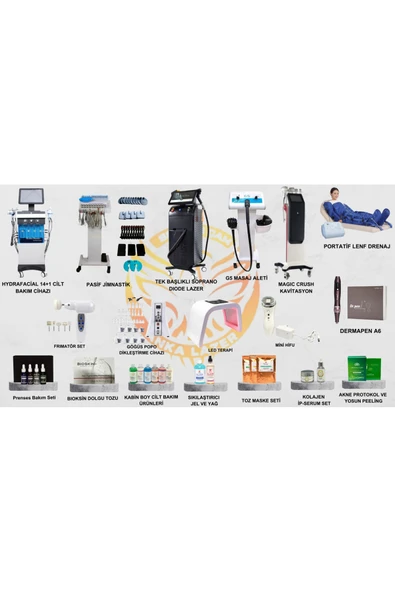 anka lazer LÜÜX SALON KURULUM PAKETİ ürün görseli