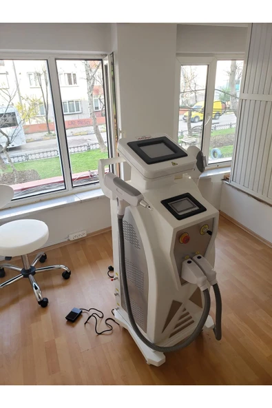 anka lazer IPL lazer epilasyon dövme silme ve radyofrekans 3ü1 arada olan model ürün görseli