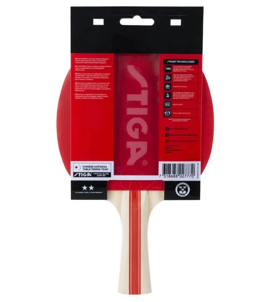 Stiga Bat React-2 Star Masa Tenis Raketi 1212-8418-01 - 2