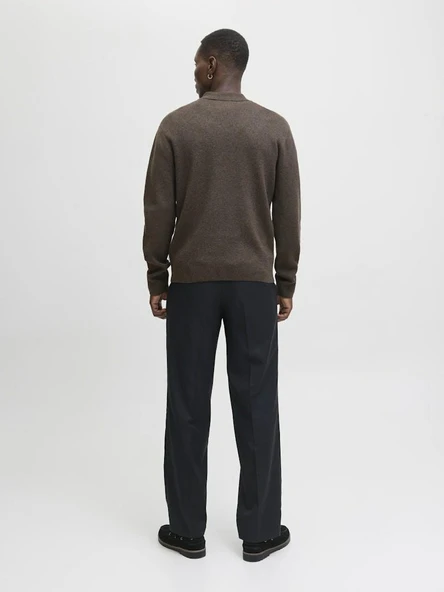 Jack Jones Blamılano Polo Yaka Relax Fit Erkek Kazak 12281743 - 4