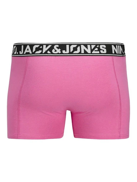 Jack Jones Jacnıne Zero Solıd Trunks 12 Pack Ln Boxer 12277575 - Resim 7