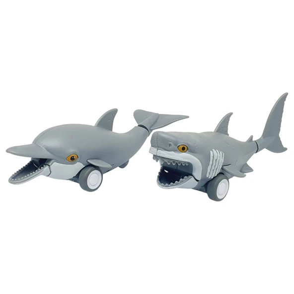 Sürtmeli Hayvanlar 2'li - Yunus Ve Köpek Balığı ürün görseli