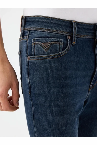 Loft Justın Vıntı Wash Erkek Jean Pantolon LF2040553 - Resim 5