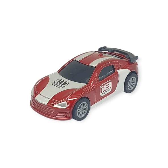 Çek Bırak Metal Küçük Arabalar 8 cm - SH40031 - Kırmızı ürün görseli