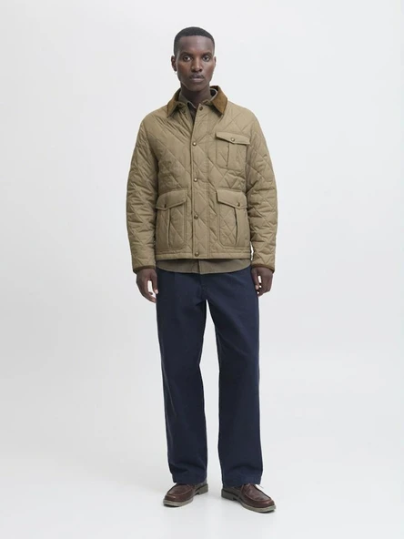 Jack Jones Blubryan Quılted Erkek Ceket 12283810 - Resim 2