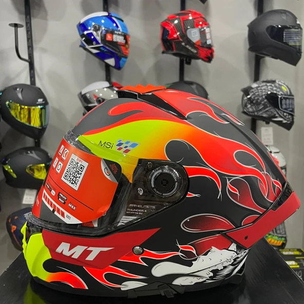 Thunder 4 SV Yamanaka B3 Mat Kapalı Kask ürün görseli