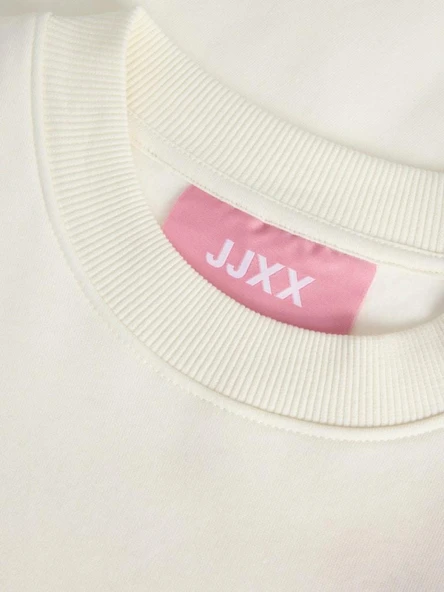 Jjxx Sandra Loose Fit Uzun Kadın Sweat 12287883 - Resim 8