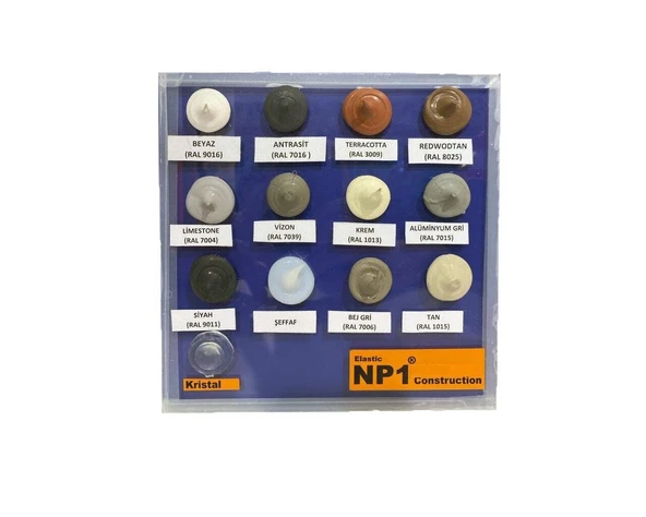 NP1 Polimer İzolasyon ve Tamir Silikon  290 ml-KRİSTAL - 3