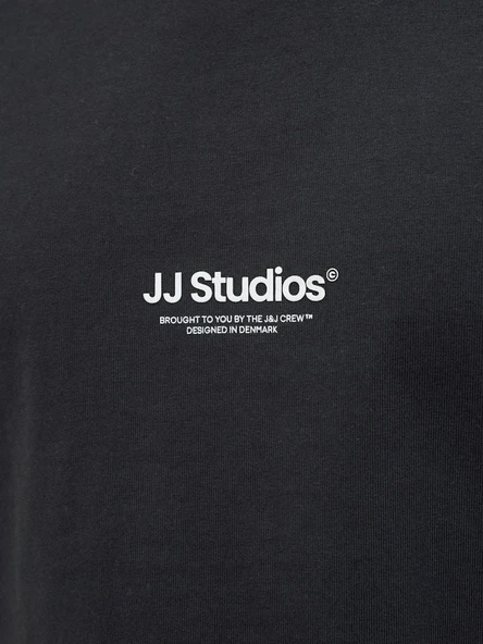 Jack Jones Soho Bisiklet Yaka Relax Fit Erkek Sweat 12278788 - Resim 10