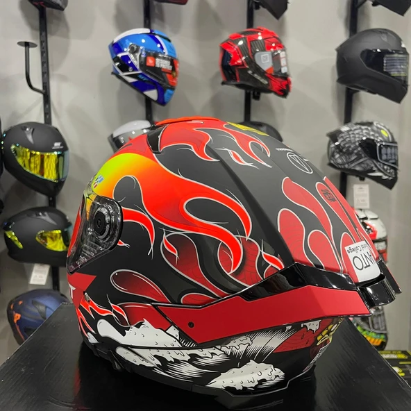 Thunder 4 SV Yamanaka B3 Mat Kapalı Kask - Resim 4