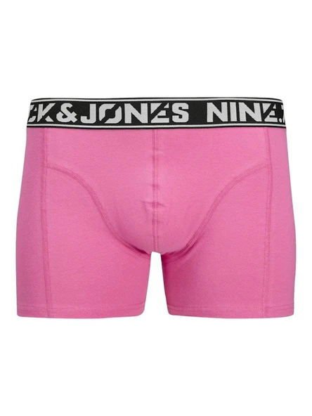 Jack Jones Jacnıne Zero Solıd Trunks 12 Pack Ln Boxer 12277575 - Resim 5