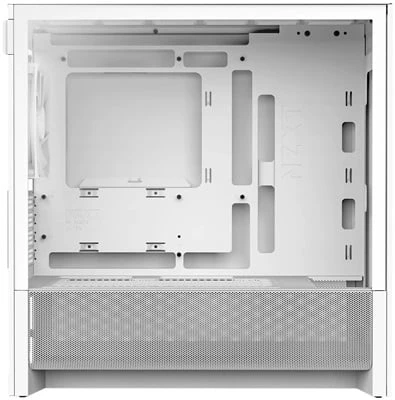 NZXT H3 Flow 2025 CC-H31FW-01 1 Fanlı mATX Beyaz Bilgisayar Kasası - Resim 2