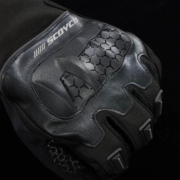 SCOYCO MC192WP KIŞLIK SİYAH ELDİVEN - Resim 5