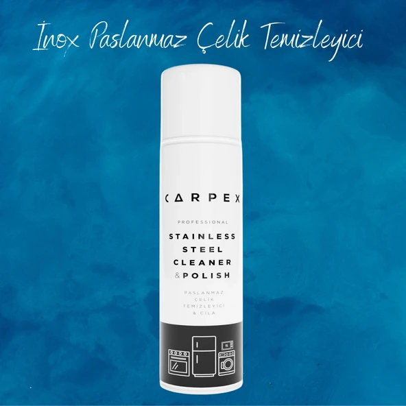 Carpex İnox Paslanmaz Çelik Temizleyici Sprey 500 ml