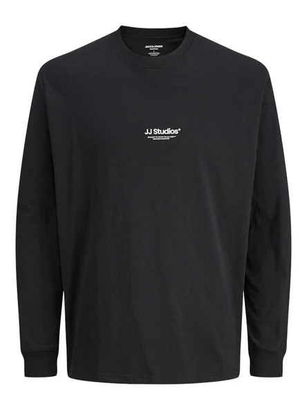 Jack Jones Soho Bisiklet Yaka Relax Fit Erkek Sweat 12278788 - Resim 9