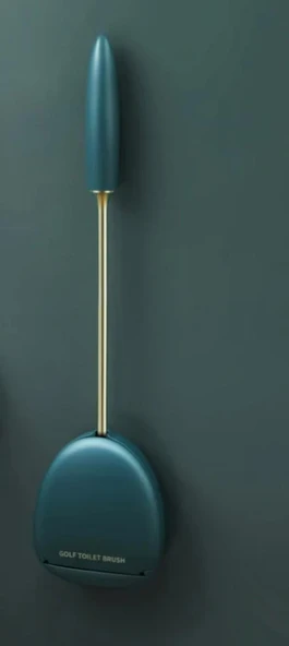 DUVARA MONTE YAPIŞKANLI YEŞİL RENK TUVALET FIRÇASI