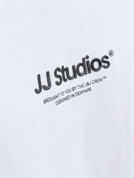 Jack Jones Soho Bisiklet Yaka Relax Fit Erkek Sweat 12278788 - Resim 7