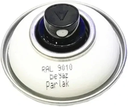 Motip Carat Ral 9010 Parlak Beyaz Akrilik Boya 400 ml Germany - 4
