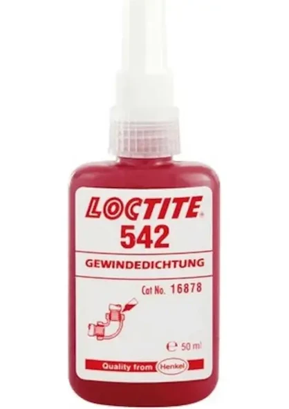Loctite 542 Orta Mukavemetli Hidrolik Pnömatik Dişli Sızdırmazlığı 50 ml - 2
