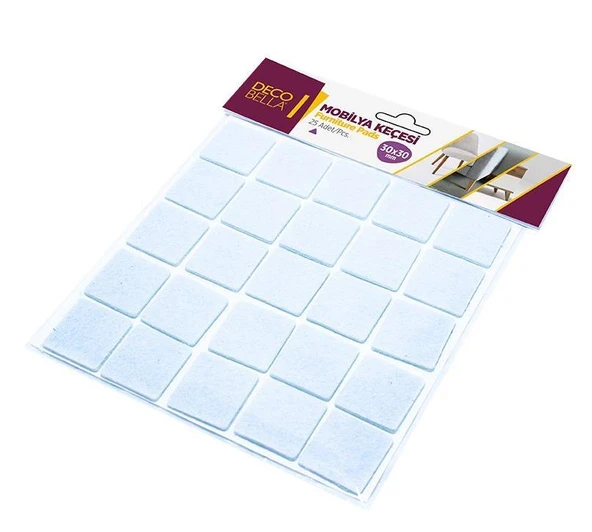 DecoBella Kare Keçe 30x30mm ürün görseli