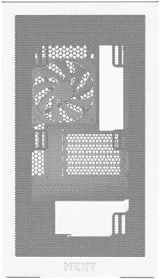 NZXT H3 Flow 2025 CC-H31FW-01 1 Fanlı mATX Beyaz Bilgisayar Kasası - Resim 3