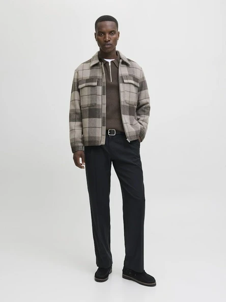 Jack Jones Blamılano Polo Yaka Relax Fit Erkek Kazak 12281743 - 2