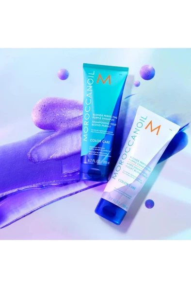 Moroccanoil Blonde Perfecting Purple Saç Bakım Kremi 200 ml - Resim 6