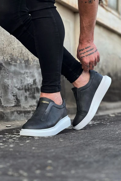 KUBACK Legend is back Wagoon WG023 Gri Günlük Casual Erkek Ayakkabı - Resim 2