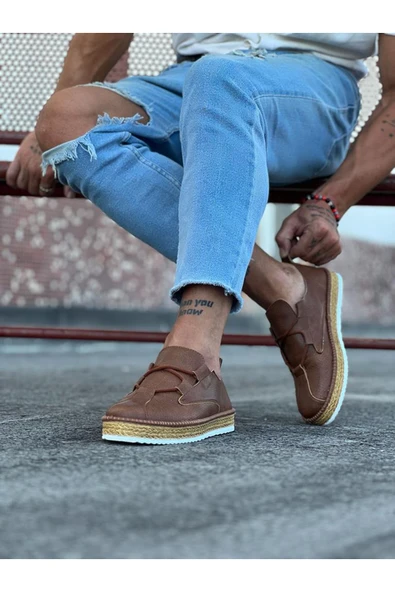 BEEMU Wagoon WG015 Taba Erkek Casual Ayakkabı - Resim 4
