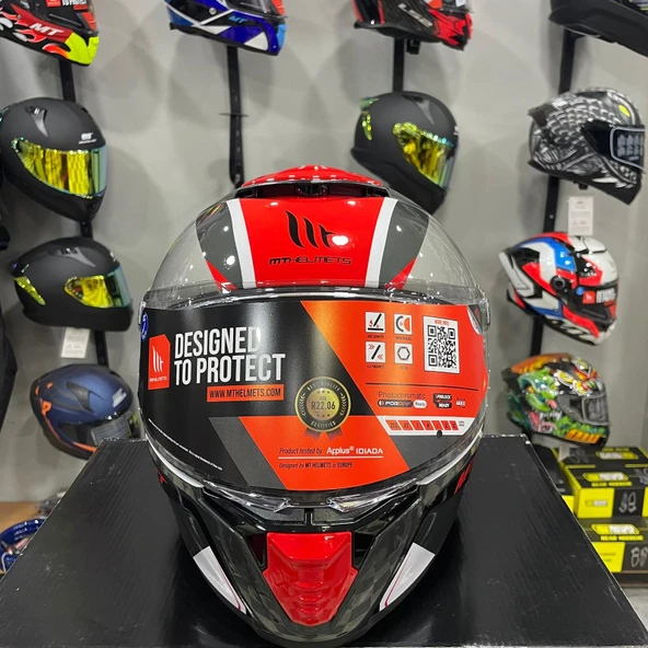 Thunder 4 SV Freeway A5 Parlak Kapalı Kask - Resim 5