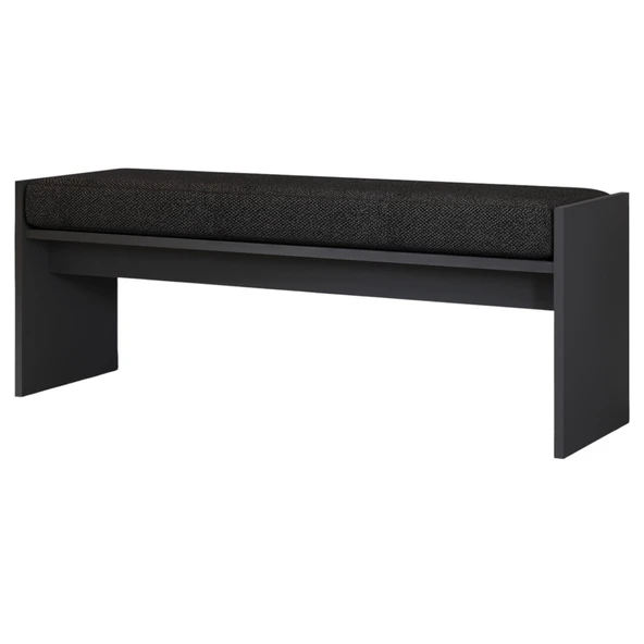 Pearl Bench – Modern Tasarım Antre, Mutfak, Yatak Odası, Balkon Oturma Bankı, Kolay Kurulum, Antrasit - 4