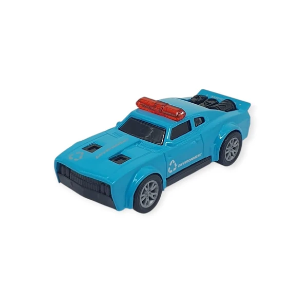 Çek Bırak Metal Küçük Arabalar 8 cm - SH40031 - Açık Mavi ürün görseli