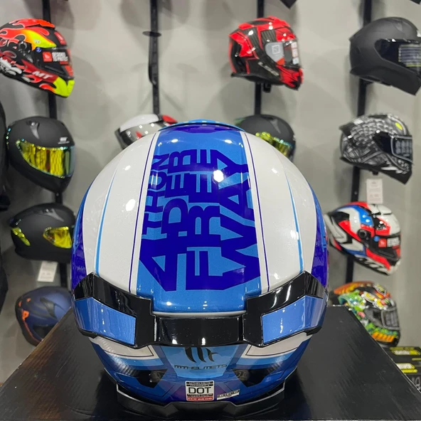 Thunder 4 SV Freeway A17 Parlak Kapalı Kask - Resim 6