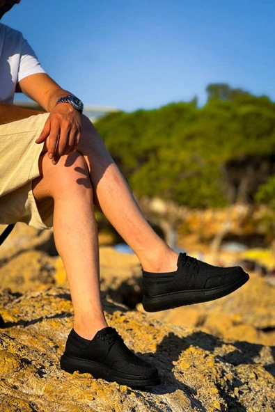 BayTuluk KB-042 Kuback Bağcıklı Kömür Günlük Erkek Ayakkabı - Resim 2