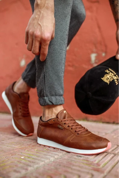 aradimtaradim Knack Günlük Ayakkabı 002 Taba - Resim 2