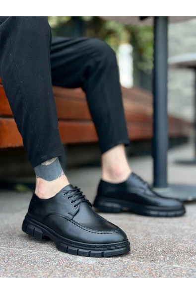 Arda BA0237 Bağcıklı Klasik Yüksek Taban Casual Erkek Ayakkabı ürün görseli