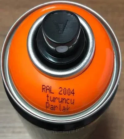 Motip Carat Ral 2004 Turuncu Boya 400 ml Germany