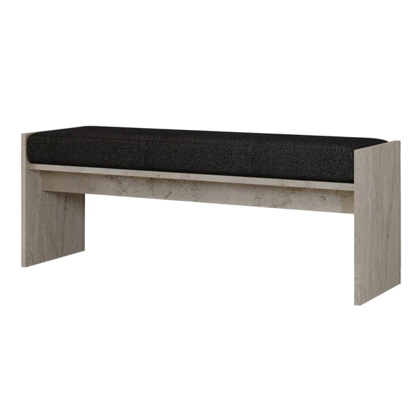 Pearl Bench – Modern Tasarım Antre, Mutfak, Yatak Odası, Balkon Oturma Bankı, Kolay Kurulum, Traverten Desen - 4