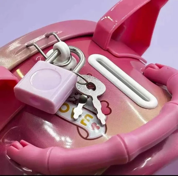 Metal kurumi kumbara, unicorn kumbara Pembe - 3