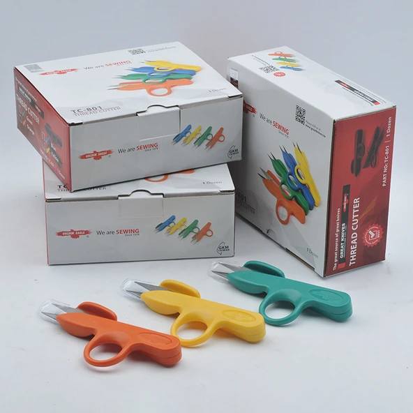 Golden Eagle İplik Temizleme Makası Plastik (12 Adet) ürün görseli